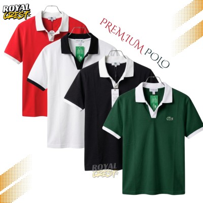 ৪ পিস Lacoste পোলো শার্ট