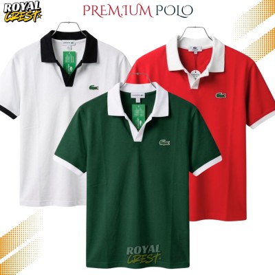 ৩ পিস Lacoste পোলো শার্ট