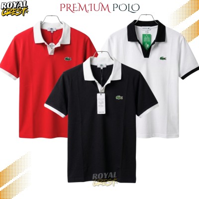 ৩ পিস Lacoste পোলো শার্ট