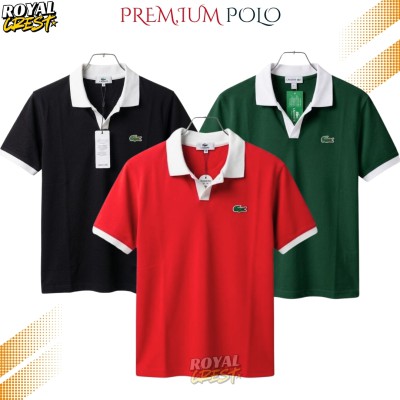 ৩ পিস Lacoste পোলো শার্ট