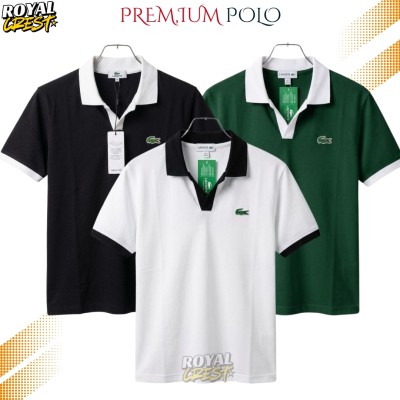 ৩ পিস Lacoste পোলো শার্ট