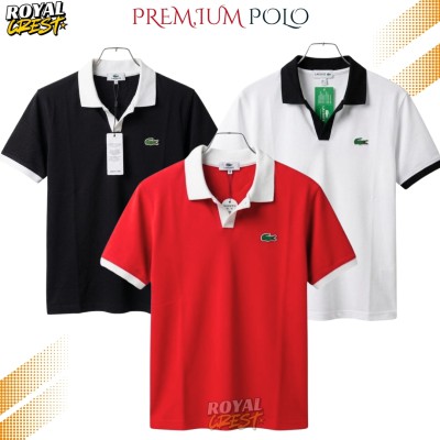 ৩ পিস Lacoste পোলো শার্ট