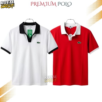 ২ পিস Lacoste পোলো শার্ট