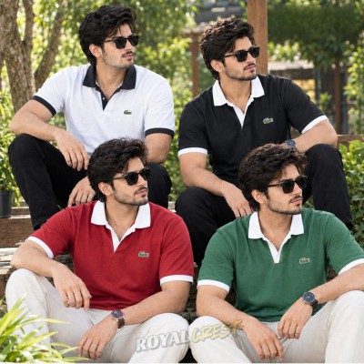৪ পিস Lacoste পোলো শার্ট